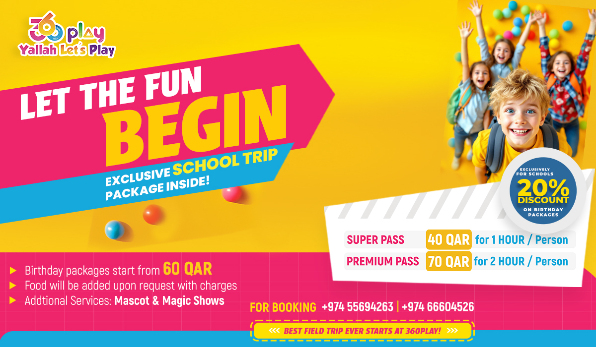 Book 360 Play Qatar School Trip Package